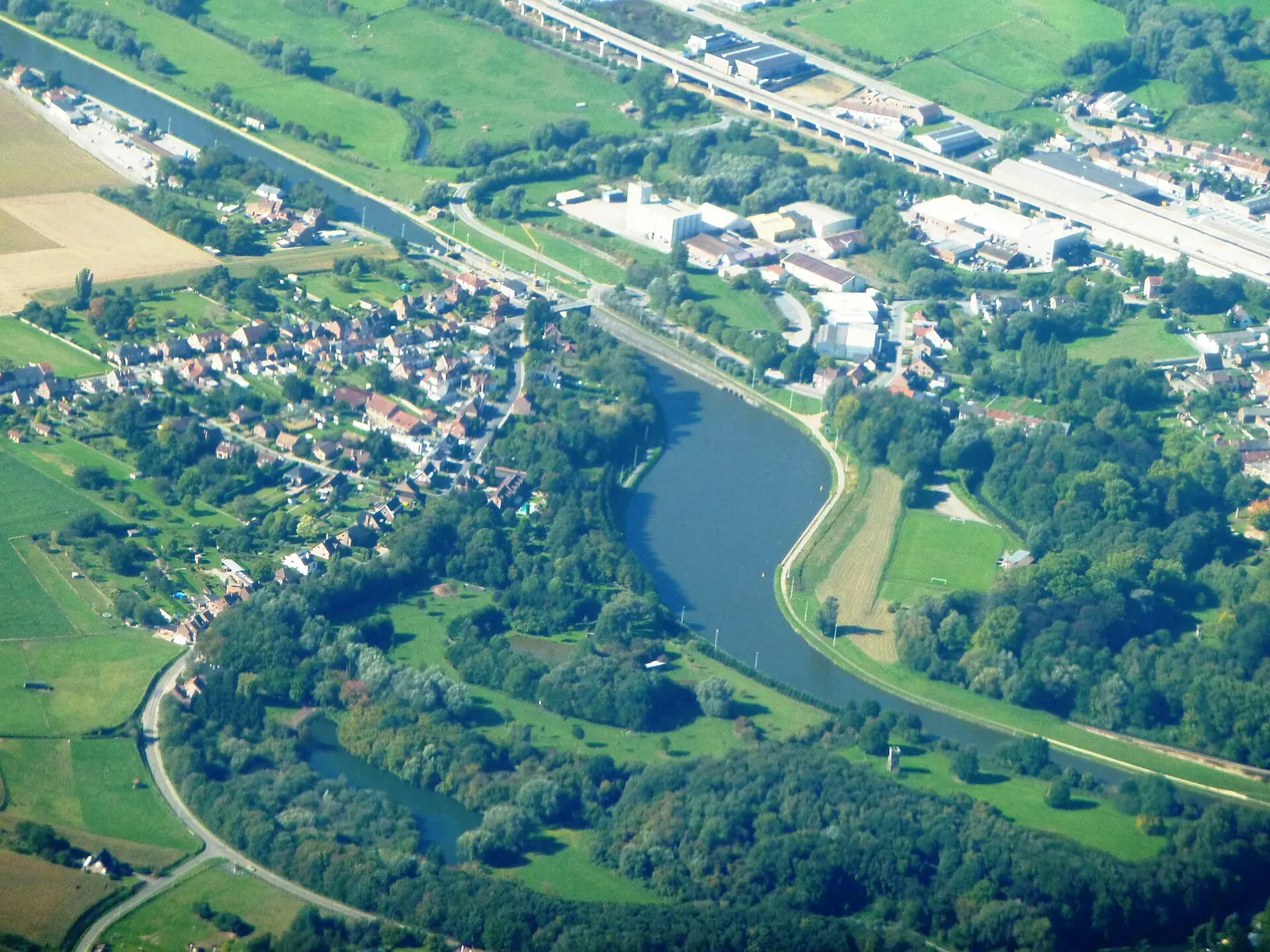 Brussels Charleroi channel Lembeek Berendries